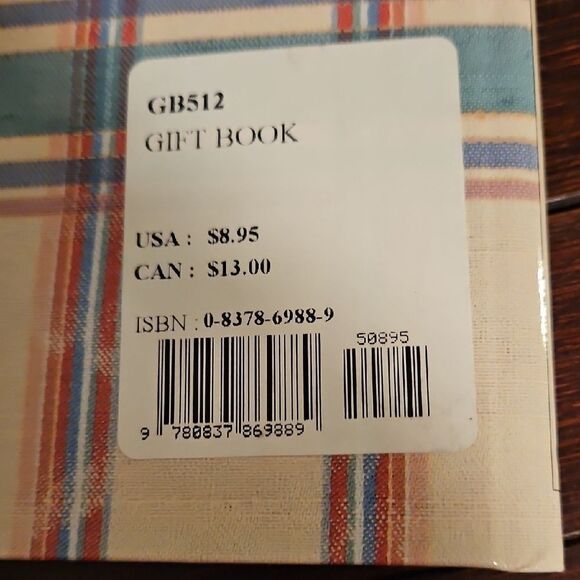 For My Daughter Book with Striped Cover - Picture 3 of 5